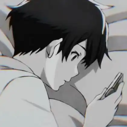 经典动漫男生头像伤感的,死在感情二字上了