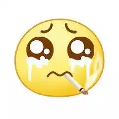 捂嘴感动哭emoji表情包