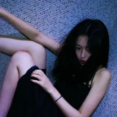 丧系人格头像暗黑系黑暗丧风格头像真人压抑