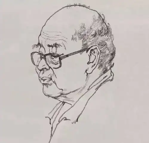 简笔画男生头像颜色速写