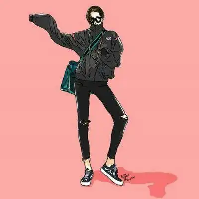快手头像男生漫画清晰头