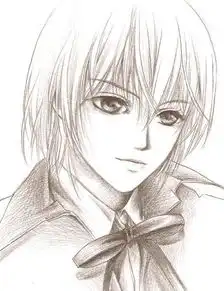 卡通头像男生素描卡通漫