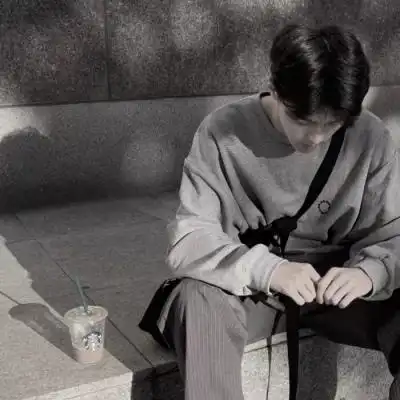 头像男孤独失落伤感3d