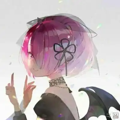 恶魔头像男生真人侧脸女