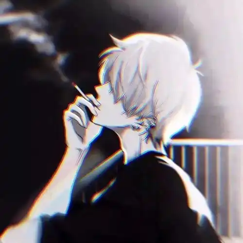 氛围感伤感男生头像二次