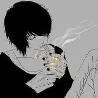 抽烟头像男生霸气冷酷