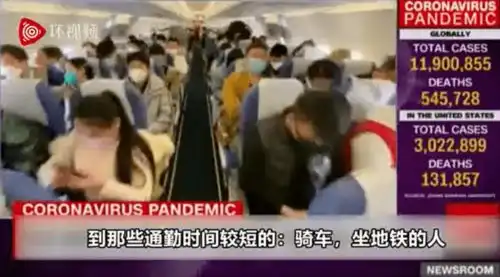 看到北京满大街人人戴口罩,美国主播这个表情