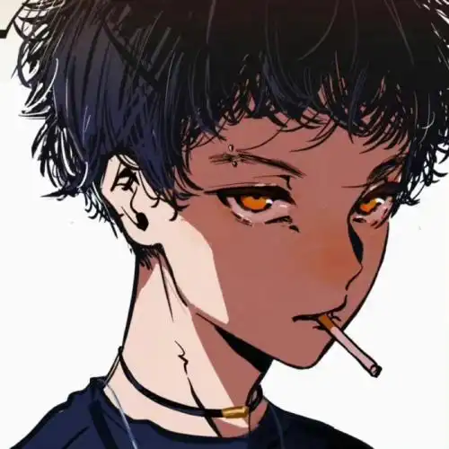 高冷帅气漫画头像男生如