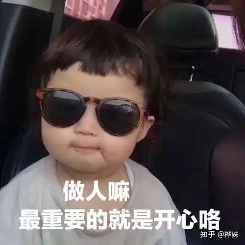 开心的表情包做人