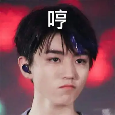 伊能静图片表情包王俊凯