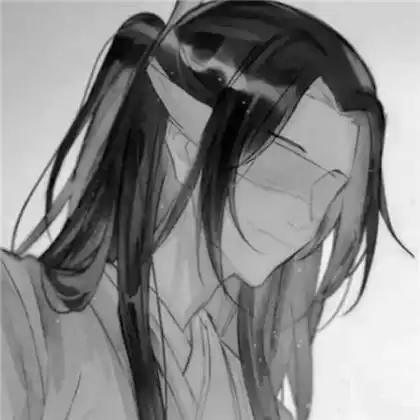 男生卡通头像黑白大全古