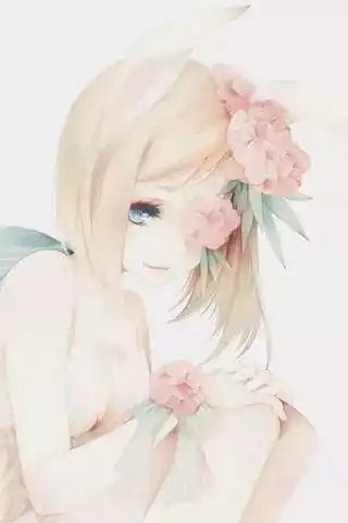珍藏手机壁纸二次元动漫美女hd高清无水印,手绘cg萌翻淑女