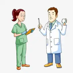 卡通手绘牙科医生图片素材其他格式下载动漫人物大全