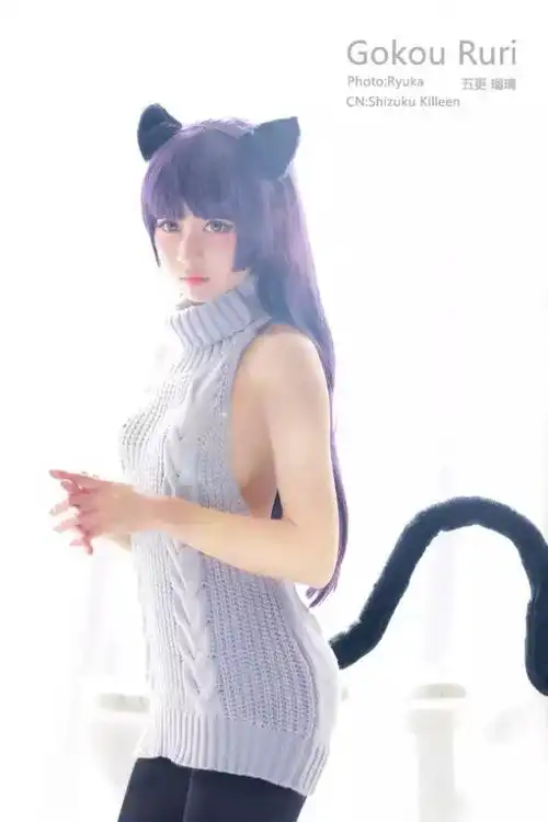 俺妹黑猫表情包露背