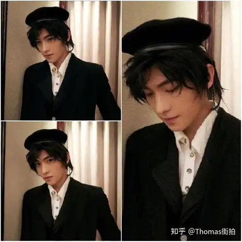 杨洋日常私服穿搭,时尚帅气自拍多,戴帽造型更显阳光男孩气质