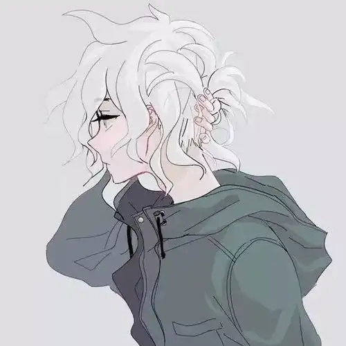 卡通头像男生素描立体画
