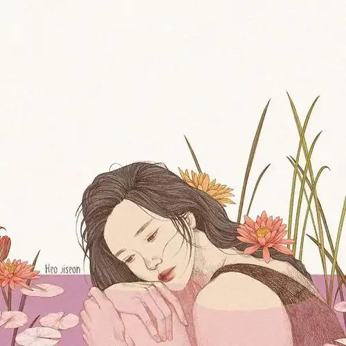 彩铅课堂221流畅的线条,细腻的画风越看越惊艳