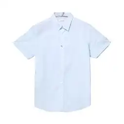 calvinklein卡文克莱男士衬衫白底蓝点
