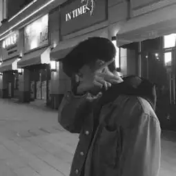 男生头像,冷酷帅气背后