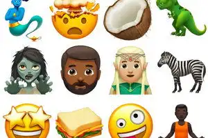 捂嘴感动哭emoji表情包