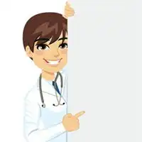 白大褂头像男医生卡通穿白大褂男医生头像微信头像图片大全