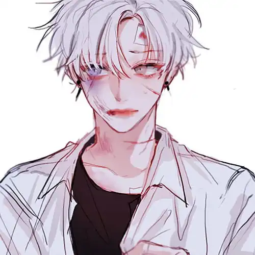 男生漫画头像阳光二次元