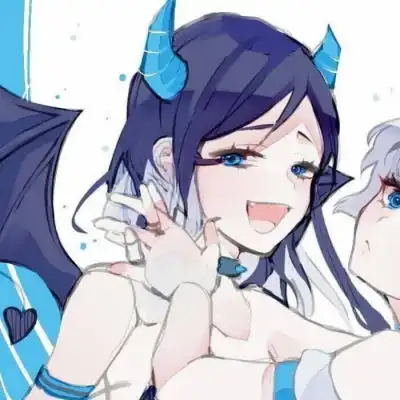 苏瓷唯美动漫闺蜜女头甜美姐妹闺蜜唯美动漫