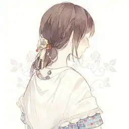 谁有清新范的女孩卡通头像如
