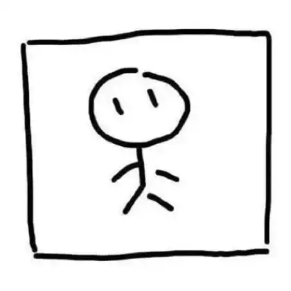 简笔画男生头像颜色灰色