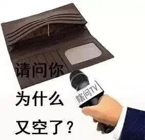 钱包只有一块钱表情包李