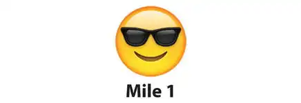 这个妹子的emoji表情火了你的跑步心情就是这样吧