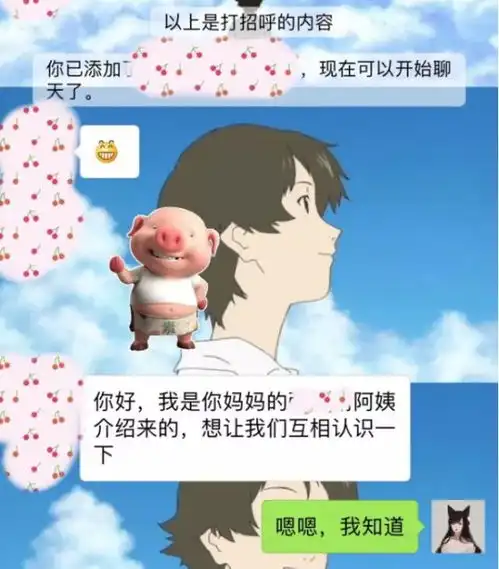 二次元姑娘相亲遭遇奇葩男,她憋了个大招.....