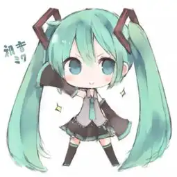 初音未来q版头像高清