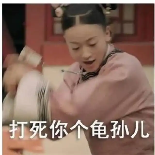 延禧攻略斗图表情包你给朕闭嘴你过来打我呀