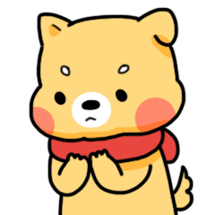 田园犬阿金表情包冬季篇