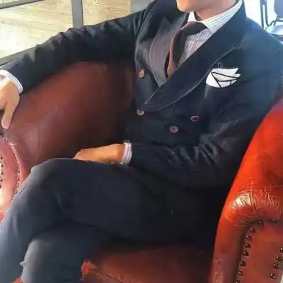 男生头像成熟稳重西装高