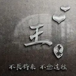 来换个微信头像迎接2019吧,商务立体3d金属大气签名头像等你带走