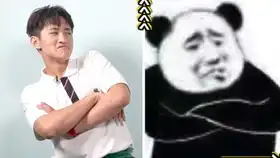 憋笑的表情包给弟弟
