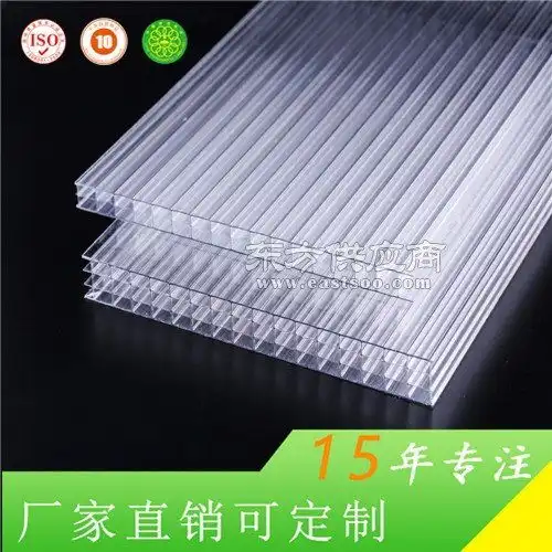 捷耐厂家按需定制8mm透明温室大棚专用阳光板可订做图片