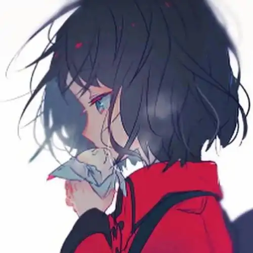 氛围感伤感男生头像二次
