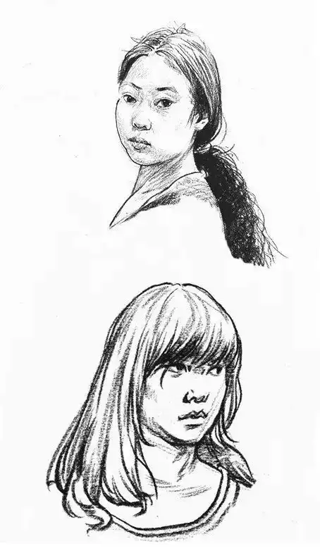 速写人物五官刻画如何画得生动