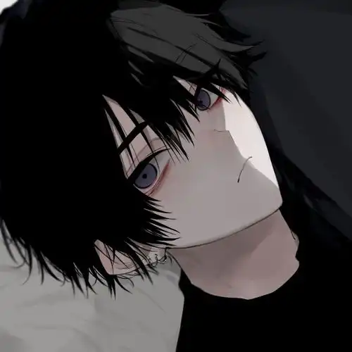 动漫男头发自己的光就好,不要吹灭别人的灯