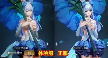 王者荣耀公孙离两款模型优化,肤色更白,表情更哀伤,颜值更低