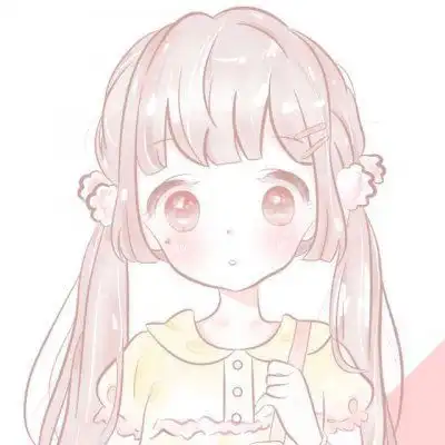 女生头像手绘简约2020气质可爱手绘文艺女生头像