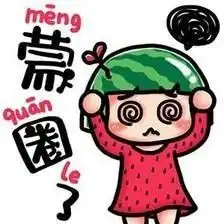 头顶小红花的表情包数学