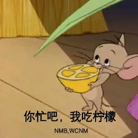 睡觉表情包猫和老鼠