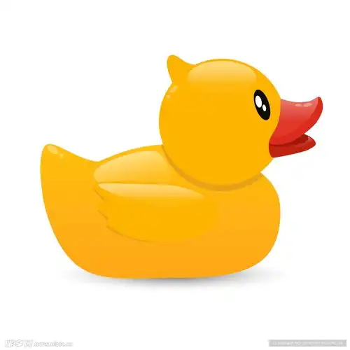卡通小黄鸭设计图
