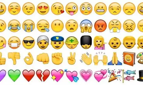 捂嘴感动哭emoji表情包