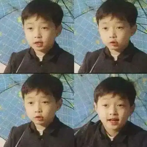 李晨少年照曝光,化身表情包,不看不知道,原来明星变化都这么大