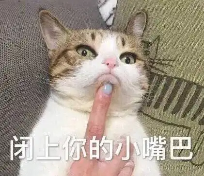 表情包闭上你的小嘴巴